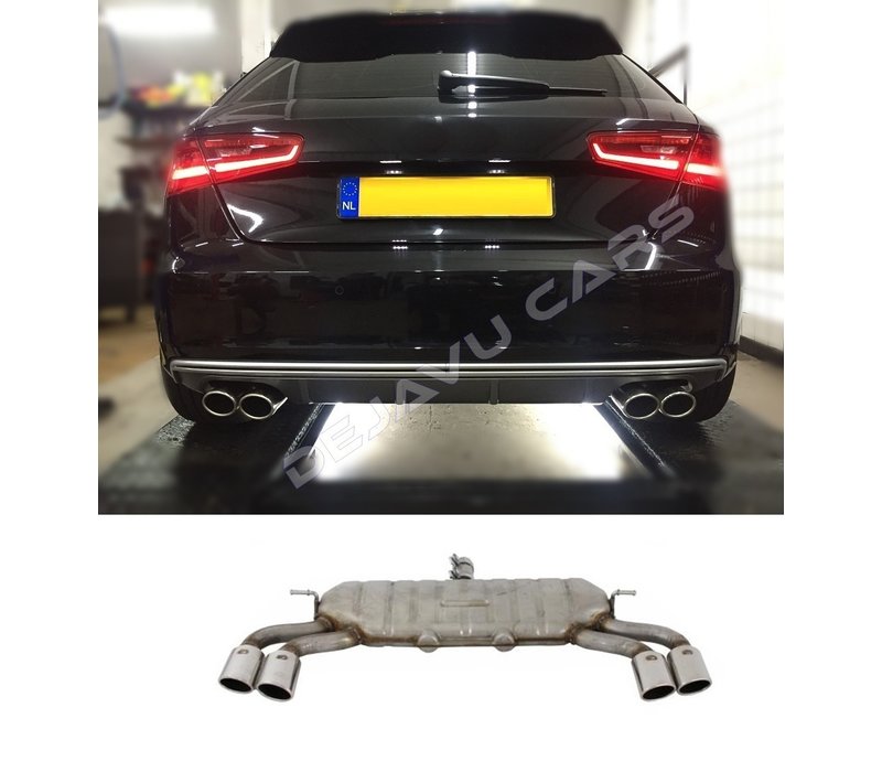 S3 Look Exhaust system for Audi A3 8V Sportback / Hatchback