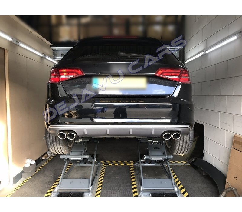 S3 Look Exhaust system for Audi A3 8V Sportback / Hatchback