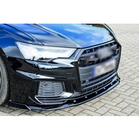 Front Splitter V.2 voor Audi A6 4K C8 S line / S6