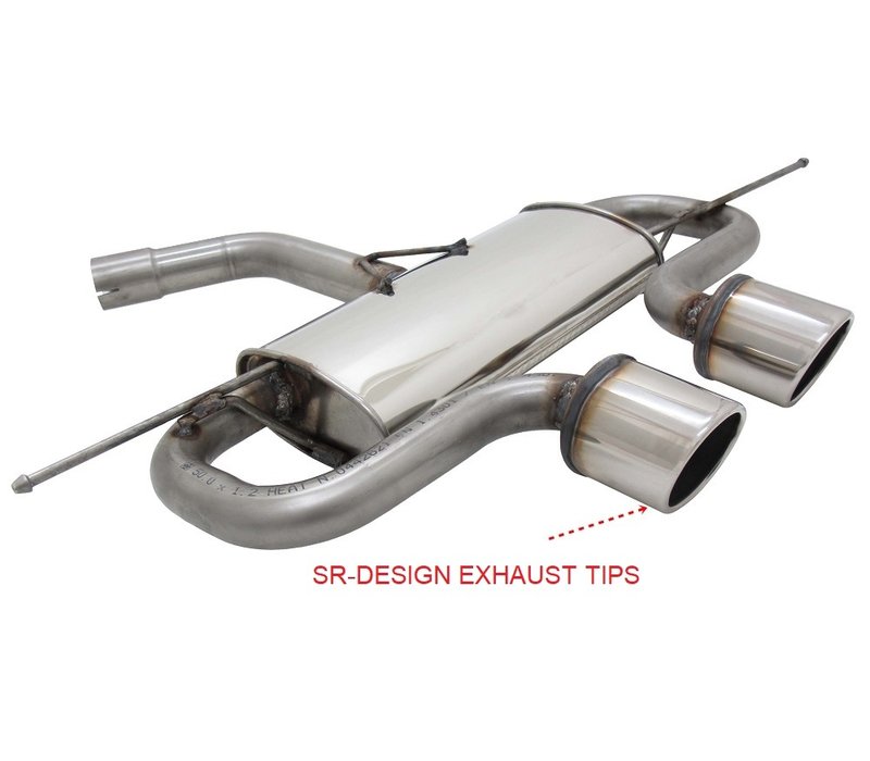 R32 R20 Sport Look Exhaust System for Volkswagen Golf 5 & Golf 6