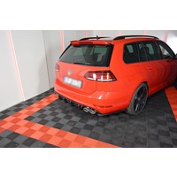 Aggressive Diffuser for Volkswagen Golf 7 R Variant Facelift