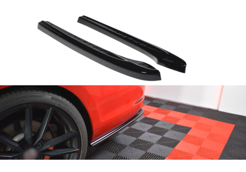 Maxton Design Rear Side Splitter V.1 voor Volkswagen Golf 7 R Variant Facelift