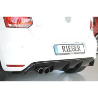 Diffusore Rieger Polo 6R GTI per marm.doppia SX fino 01.14 nero luci - VW Polo  6R - Rabanser Onlinestore