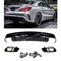 Facelift CLA 45 AMG Look Diffuser for Mercedes Benz CLA-Class W117 / C117 / X117