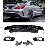 Facelift CLA45 AMG Look Diffuser voor Mercedes Benz CLA-Klasse W117 / C117 / X117