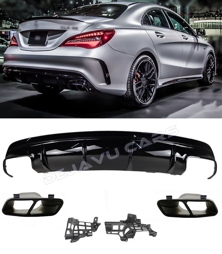 CLA 45 AMG Look Diffuser for Mercedes Benz CLA W117 / C117 / X117