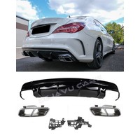 Facelift CLA 45 AMG Look Diffuser for Mercedes Benz CLA-Class W117 / C117 / X117