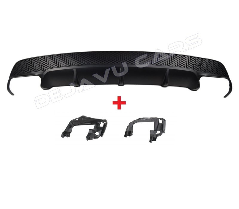 CLA45 AMG Look Diffuser voor Mercedes Benz CLA-Klasse W117 / C117 / X117