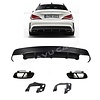 OEM Line ® CLA45 AMG Look Diffuser for Mercedes Benz CLA-Class W117 / C117 / X117