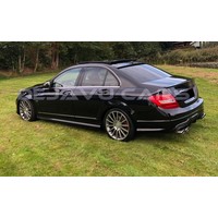Glänzend schwarz C63 AMG Look Heckspoiler lippe für Mercedes Benz C-Klasse W204