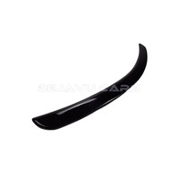 Glossy black C63 AMG Look Tailgate spoiler lip for Mercedes Benz C-Class W204