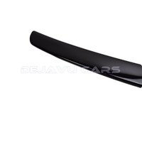 Glossy black C63 AMG Look Tailgate spoiler lip for Mercedes Benz C-Class W204