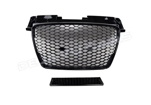 OEM Line ® TT RS Look Front Grill Black Edition voor Audi TT 8J