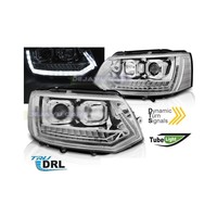 Xenon Look Dynamisch LED Scheinwerfer für Volkswagen Transporter T5