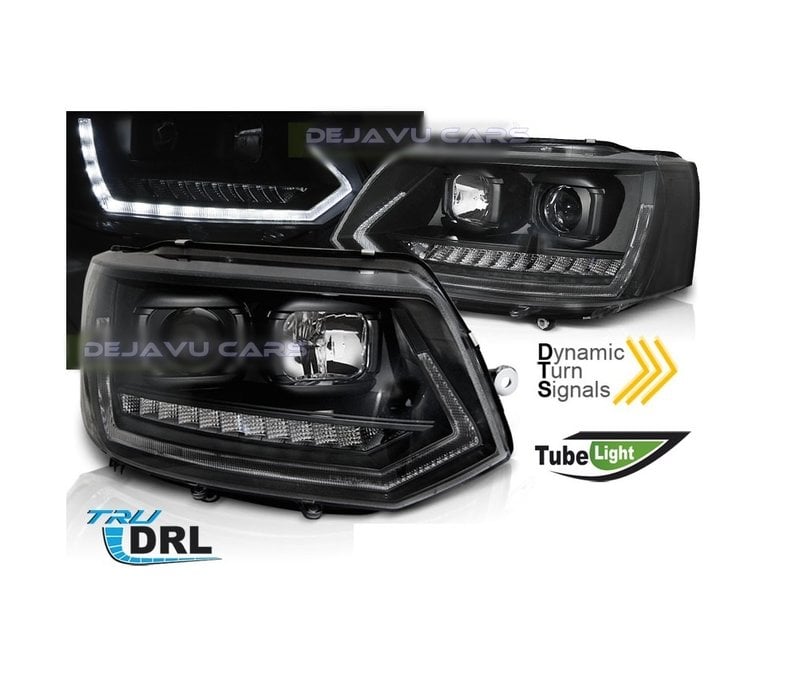 Xenon Look Dynamic LED Headlights for Volkswagen Transporter T5