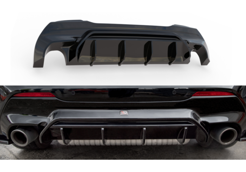 Maxton Design Aggressive Diffusor für BMW 1 Serie F40 M-Pack / M135i