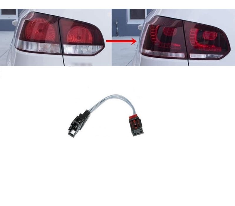 Adapter cable for Volkswagen Golf 6 LED Tail lights