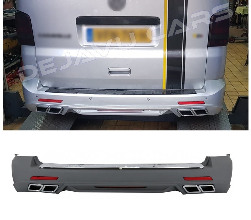 Sportline Look Hintere Stoßstange für Volkswagen Transporter T5 / T5.1
