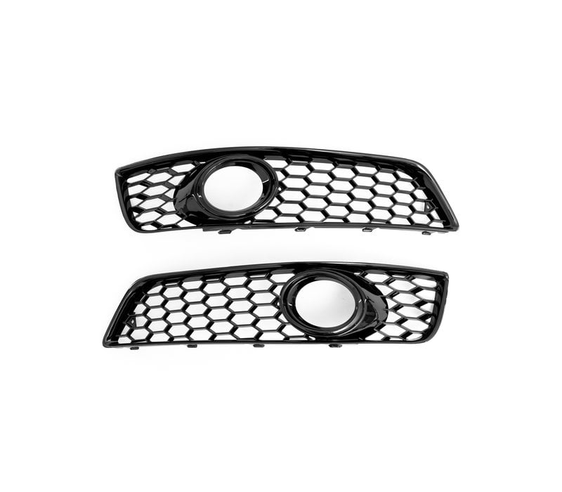 RS Look Fog Light Grilles for Audi A3 8P Facelift