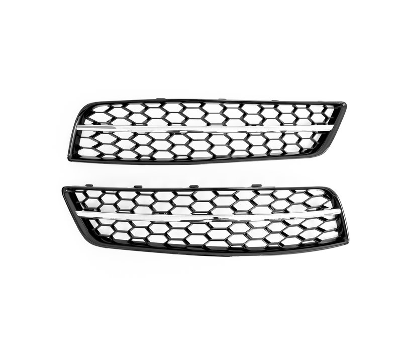 RS Look Fog Light Grilles for Audi A3 8P Facelift - Dejavu Cars ...