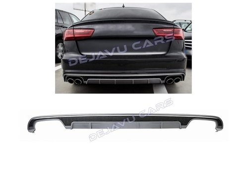 OEM Line ® S6 Look Diffuser for Audi A6 C7.5 Facelift