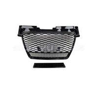 TT RS QUATTRO Look Kühlergrill Black Edition für Audi TT 8J / TTS / TTRS
