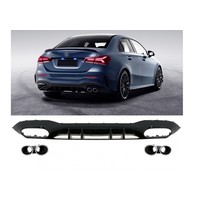 A 45 AMG Look Diffuser voor Mercedes Benz A-Klasse V177 Sedan