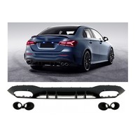 A 45 AMG Look Diffuser for Mercedes Benz A-Class V177 Sedan