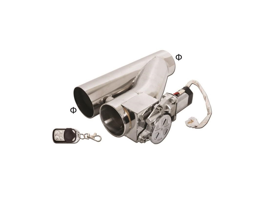 Electric Exhaust Valve System with Remote Control (CUTOUT / BYPASS