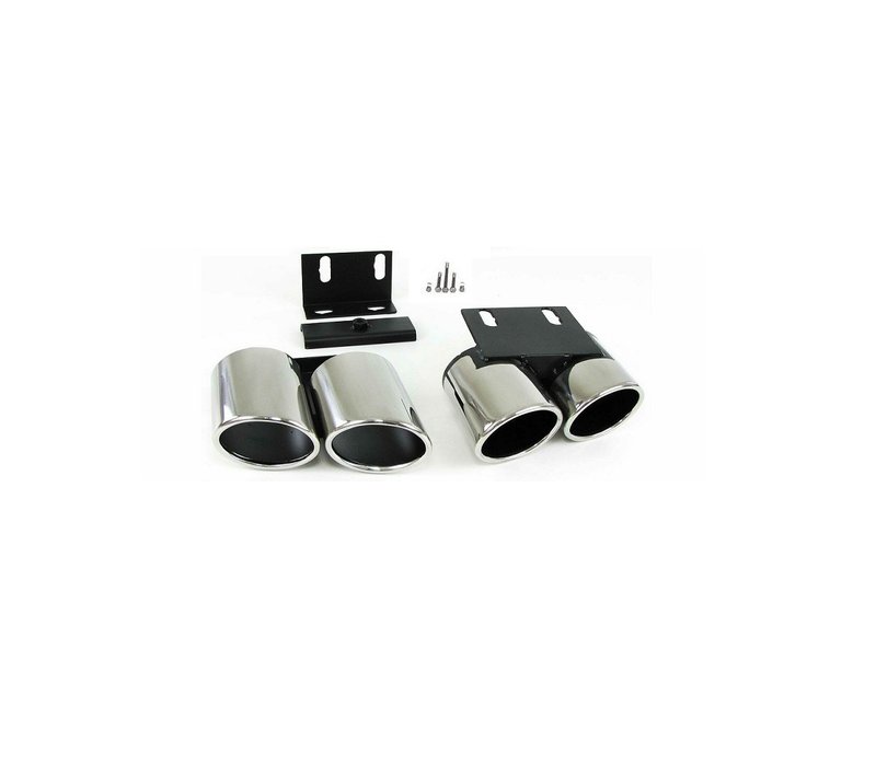 S3 Look Exhaust Tail pipes set for Audi A3 8V