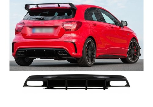 OEM Line ® Facelift A45 AMG Look Diffusor für Mercedes Benz A Klasse W176