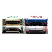 A45 AMG Look Diffusor für Mercedes Benz A Klasse W176