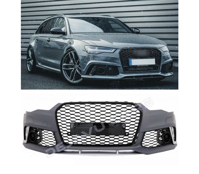 RS6 Look Front bumper for Audi A6 C7.5 Facelift