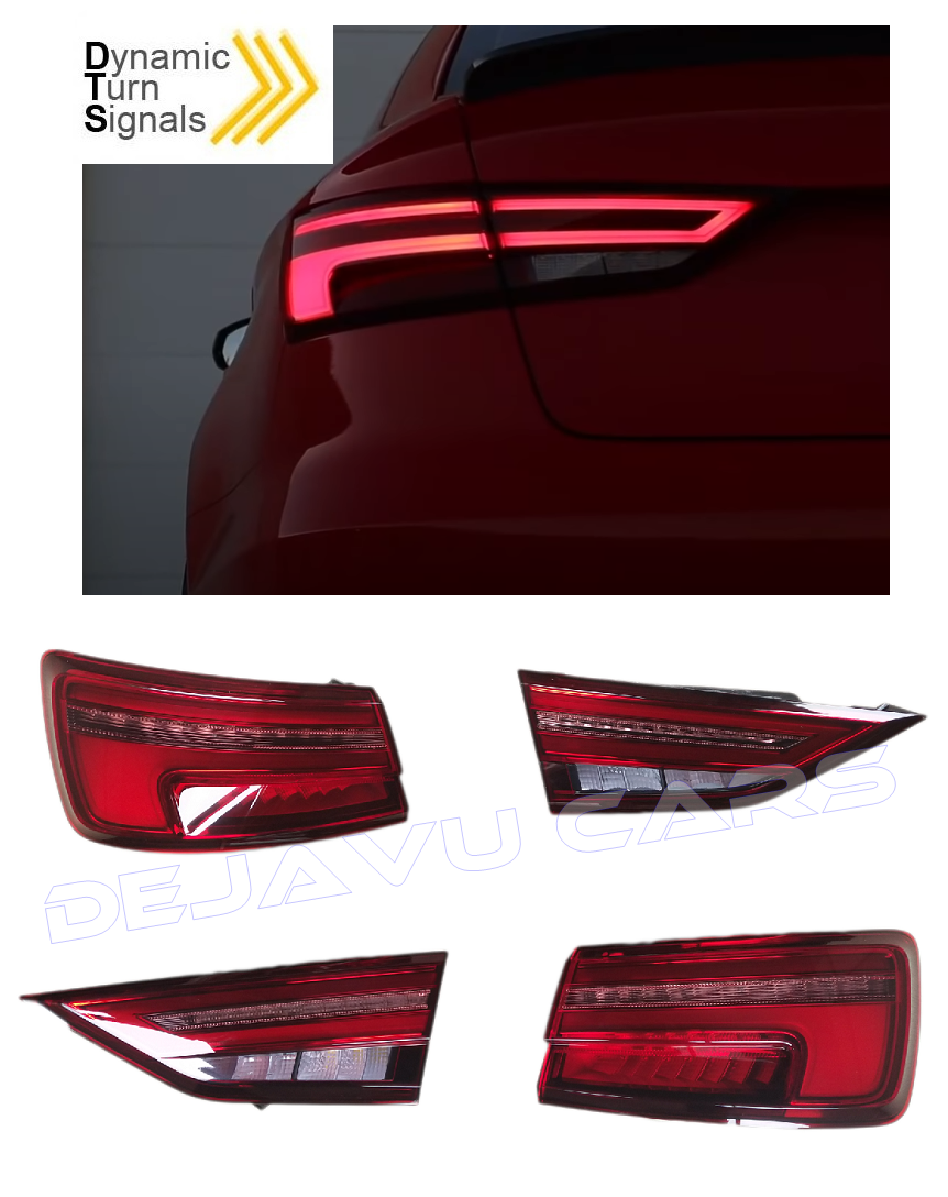 måle charter krise Facelift Dynamic LED Tail Lights for Audi A3 8V Limousine -  WWW.DEJAVUCARS.EU