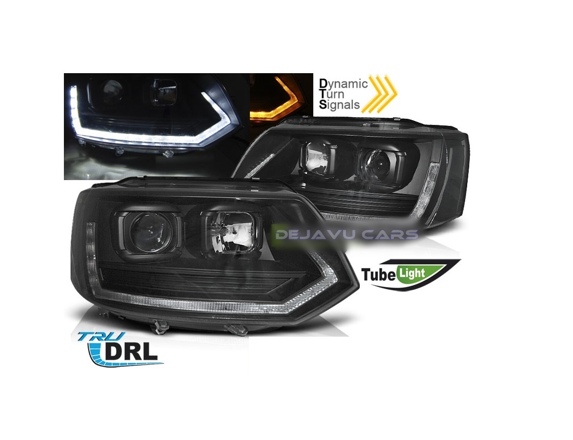 T6 Xenon Look Dynamic LED Headlights for Volkswagen Transporter T5