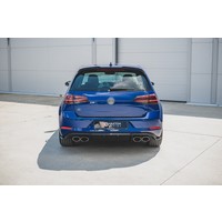 Aggressive Diffuser for Volkswagen Golf 7.5 Facelift / R / R line / GTI / GTD / GTE