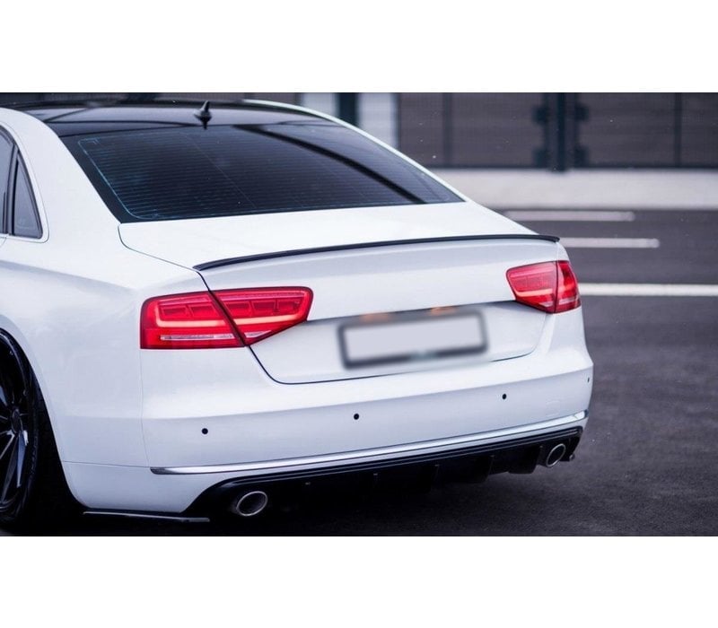 Tailgate spoiler lip for Audi A8 D4