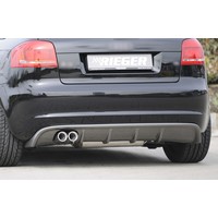 S3 / RS3 look Diffuser voor Audi A3 8P