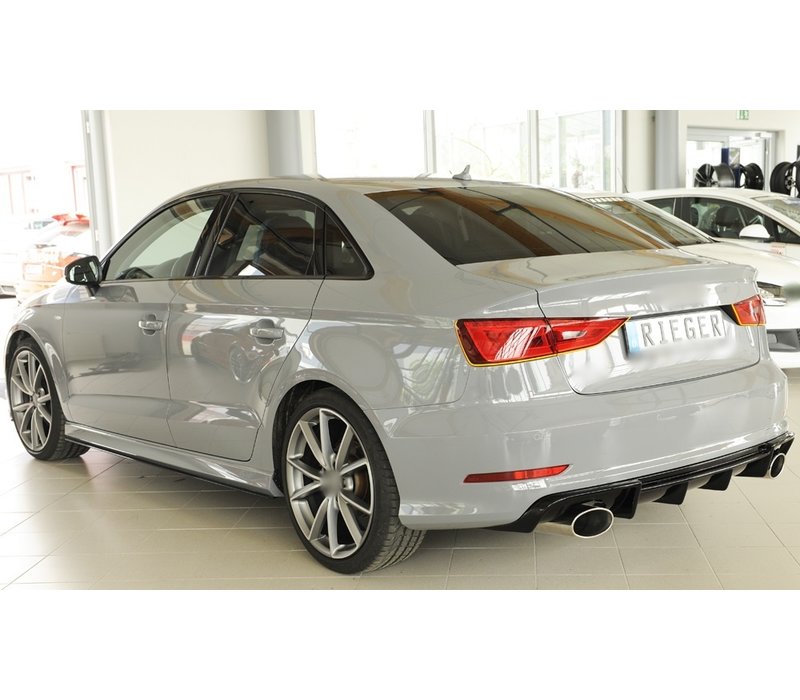 RS3 Look Diffuser voor Audi S3 8V / S line