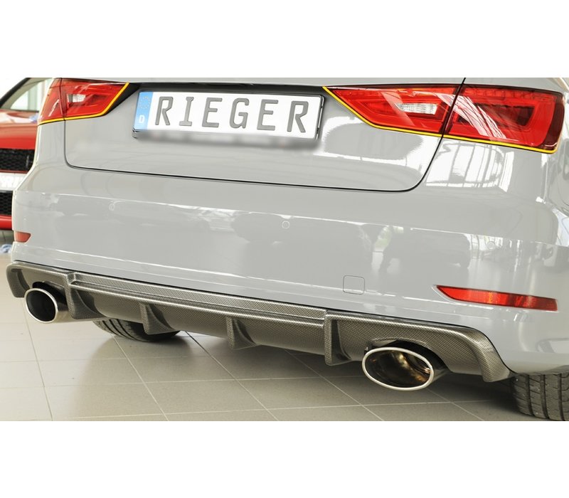 RS3 Look Diffuser for Audi S3 8V / S line