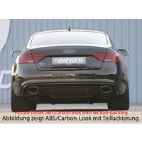 RS5 Look Diffuser for Audi A5 8T Sportback S line / S5