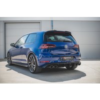 Aggressive Diffuser for Volkswagen Golf 7.5 Facelift / R / R line / GTI / GTD / GTE