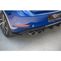 Aggressive Diffuser for Volkswagen Golf 7.5 Facelift / R / R line / GTI / GTD / GTE