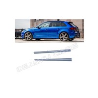 S line S3 RS3 Look Side Skirts for Audi A3 8V