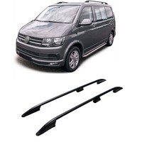 Aluminum Roof Rails Black for Volkswagen Transporter T5 / T5.1 / T6 / T6.1