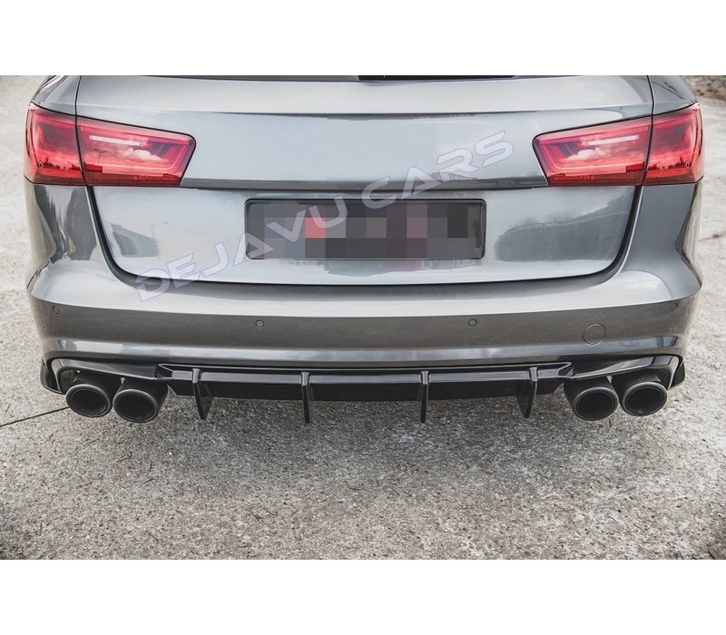 Aggressive Diffuser V.2 voor Audi A6 C7 / S line / S6