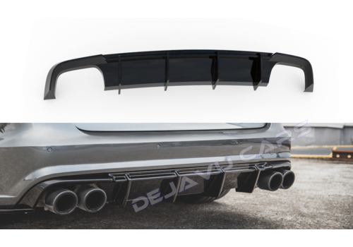 Maxton Design Aggressive Diffuser voor Audi A6 C7 / S line / S6