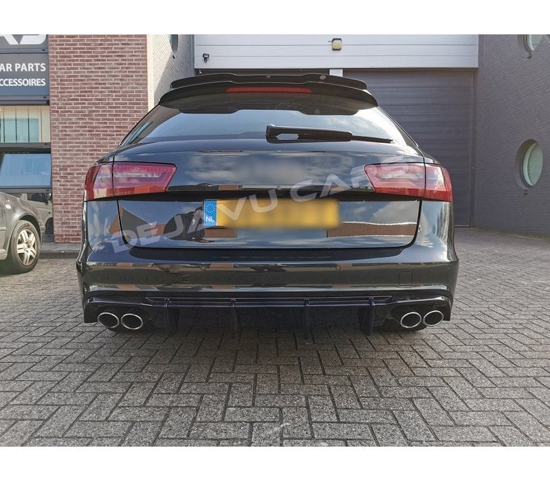 Aggressive Diffuser V.2 voor Audi A6 C7 / S line / S6