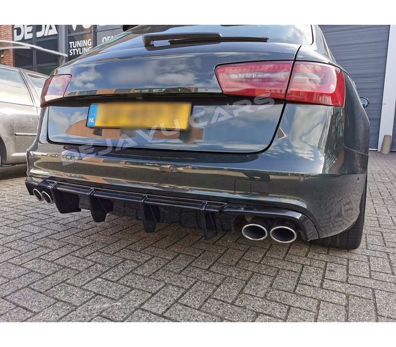 Aggressive Diffuser for Audi A6 C7 / S line / S6