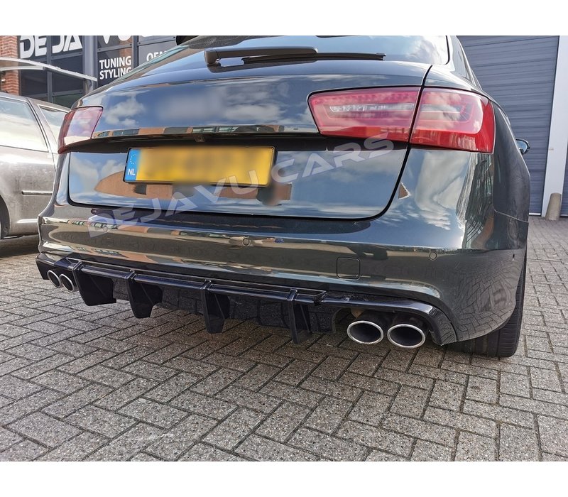 Aggressive Diffuser V.2 voor Audi A6 C7 / S line / S6